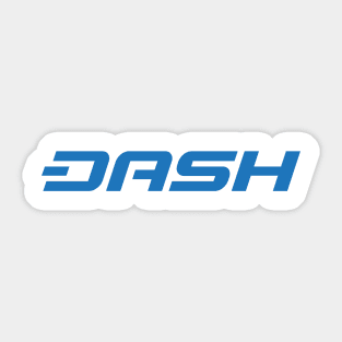 Dash Logo Sticker